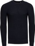 Rusty Neal Heren Trui Casual Fit Trui Blauw Maat M