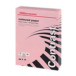 Office Depot Gekleurd papier A4 80 g/m² Roze 500 Vel