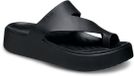 Crocs Getaway Platform Toe Loop Slippers Zwart EU 42-43 Vrouw