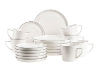 Mäser Koffieservies SITA 18-delig met Zwarte Rand