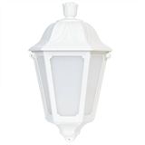 B·LED BARCELONA LED BarcelonaLED Fumagalli Wandlamp voor buiten, IP55, kunsthars, rustieke stijl, klassiek, wit, met E27-fitting, voor terras, poort, tuin