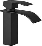 REA Falcon - Wastafelkraan - Opbouw - Laag Model Mat Zwart