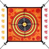 Trampoline speelset met kleeftjesballen, 60 cm, geschikt voor binnen en buiten