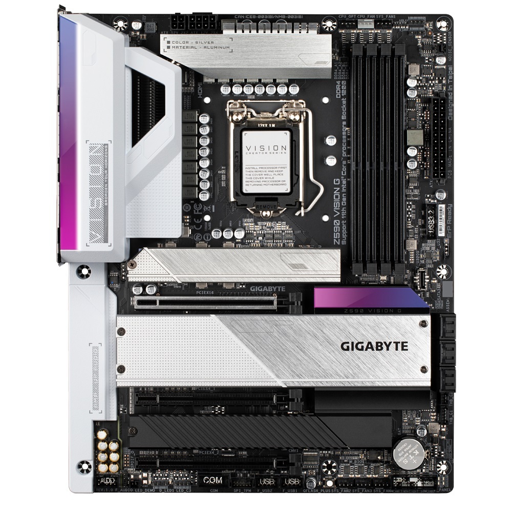 Gigabyte Z590 VISION G