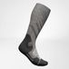Bauerfeind Outdoor Merino Compression Socks, Women, Stone Grey, 43-46, M - 1 Paar