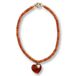 Bonnie Studios ketting Camel Heart oranje