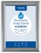 Europel Kliklijst Economy Outdoor A5 Zilver 25 mm