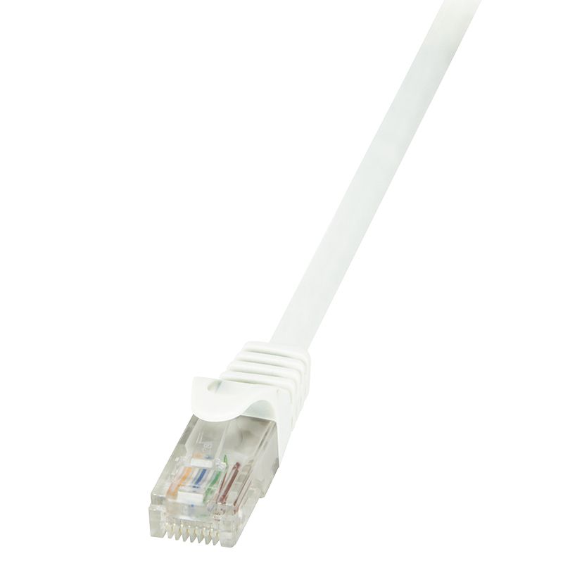 LogiLink 1.5m Cat6 U/UTP Netwerkkabel Wit