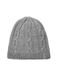SEALSKINZ Blakeney waterdichte kabelgebreide beanie muts voor koud weer, grijs, L/XL