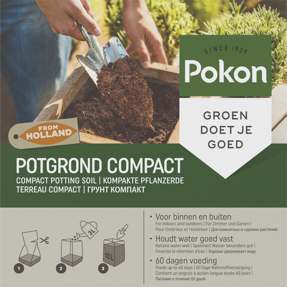 Pokon Potgrond Compact - 10L