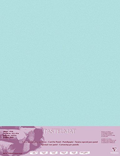 Clairefontaine Pastelmat Kaartbladen - Lichtblauw - 70 x 100cm - 5 vellen