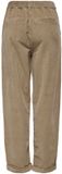 ONLY ONLYFLORA MW ELA Pantalon Carotte PNT Leggings Femme Weathered Teak