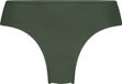 Hunkemöller Dames Lingerie Invisible Brazilian Lace Back - Groen - Maat S