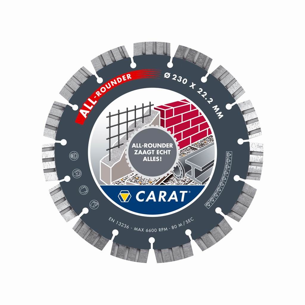 Carat Diamantzaagblad - Allround 230 mm