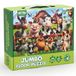 XXL Puzzle d'animaux de la ferme - Puzzle pour enfants à partir de 3 ans - 91 x 61 cm - Volailles