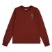 Levi's Garçon Saddle Man Ls Tee Rouge Poire Taille : 10Y