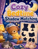 Cozy Bedtime Shadow Matching: A Calming Bedtime Activity Book to Boost Focus and Visual Skills