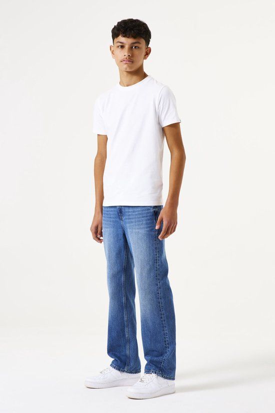 Garcia Ilyano Jongens Straight Fit Jeans Blauw