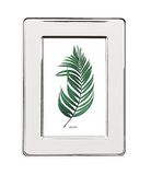 Inov8 Framing Aanslagbestendige verzilverde fotolijst - smalle rand ontwerp voor 3,5 x 5 inch (9 x 12 cm) foto
