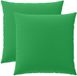 vidaXL Kussen HEERLEN Groen Polyester 80 x 80 cm