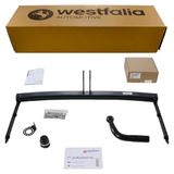 Westfalia starre trekhaak - AHK voor VW Polo/Polo Bluemotion/Polo GTI (BJ 04/2014-07/2017) in een set met 13-polige voertuigspecifieke elektrische set