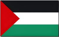 Minoli Vlag Palestina - 90 x 150 cm - Palestijnse Vlag - Palestina