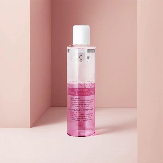 Postquam SENSE BI-PHASE make up remover waterproof - 200 ml - Roze