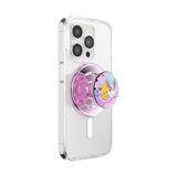 PopSockets Ronde telefoongreep compatibel met MagSafe, inclusief adapterring, telefoonhouder, compatibel met draadloos opladen, Pokemon Fairy Type - Sakura Dreams