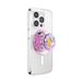 PopSockets Ronde telefoongreep compatibel met MagSafe, inclusief adapterring, telefoonhouder, compatibel met draadloos opladen, Pokemon Fairy Type - Sakura Dreams