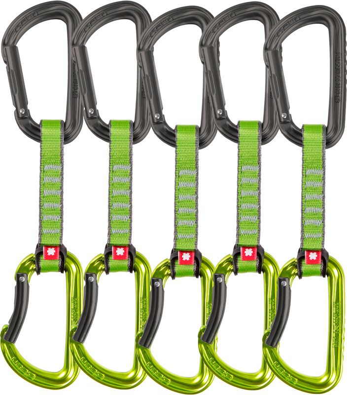 Ocun Falcon QD PA Quickdraw - 5-Pack - 10cm - Green