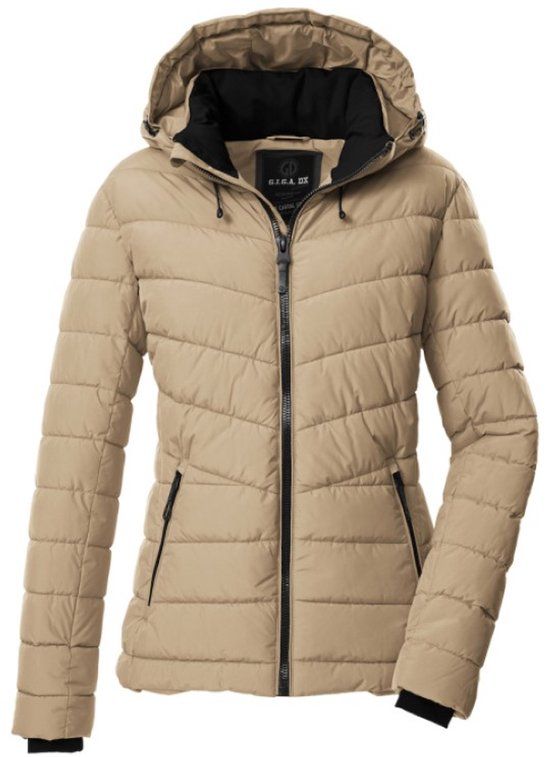 Killtec Dames Winterjas - Padded - 43537 - Camel - Maat 38
