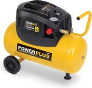 Powerplus POWX1725 Compressor - Max. 8 bar - 1100 Watt - 24 liter tankinhoud