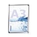 Aluminium Rondo Aluminium vouwlijst DIN A3 zilver