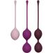 Amaysin Triple Kegel Exerciser Ensemble de Boules de Geisha - Rose