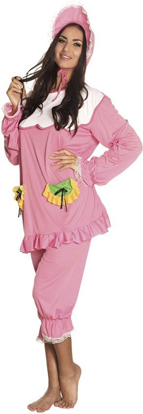 Boland Verkleedpak Big Baby Dames Roze Maat M/L