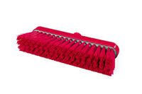 Maya Professional Tools 94147-3 zachte bezem FBK/levensmiddelhygiene met bevestigingssysteem, hars, 280 mm x 48 mm, rood