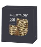 Comair Pretty Fashion Bølge Hårklemmer 6cm Guld 754512 500 stk.