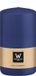 Wiedemann Bougie cylindrique/bougie pilier - bleu foncé - 12 x 6 cm - 33 heures de combustion