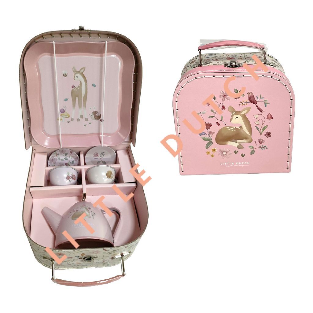 Rubo Toys Little Dutch Fairy Garden Theeservies In Koffer