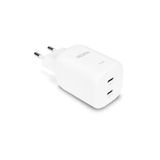 DICOTA D32186 oplader voor mobiele apparatuur Laptop, Smartphone, Tablet Wit AC Snel opladen Binnen