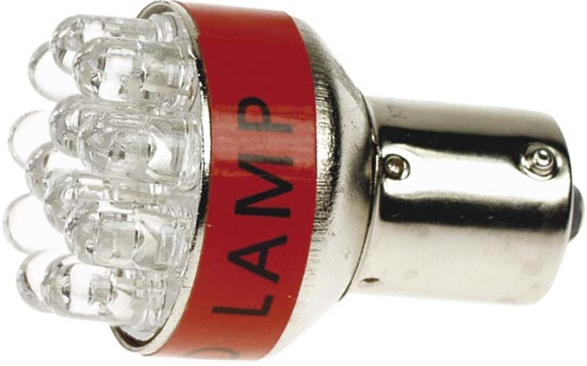 Velleman Witte 12V Led Lamp Voor Auto, 12 Leds (1St/Blister