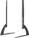 Support TV universel - Pieds de table - 2 pièces, 81–178 cm, convient aux téléviseurs jusqu'à 35 kg, taille VESA jusqu'à 500 mm, fabriqué en acier laminé à froid de 3 mm - noir