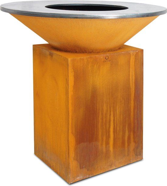 Ofyr Classic 100-100 Barbecue/ Vuurschaal - Bruin - 85cm Grilloppervlak