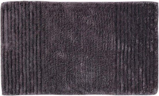 Sealskin Essence Badmat - 50x80 cm - Antraciet - Katoen - Rechthoekig
