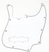 Fender Jazz Bass Pickguard 10-trou Monture avec encoche pour truss rod W/B/W