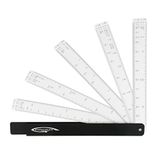 GRAPHOPLEX liniaal 15 cm reductie - 10 conversieschalen