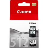 Canon PG-512 Black Ink Cartridge - Original - 401 Pages - Compatible with Canon PIXMA Printers