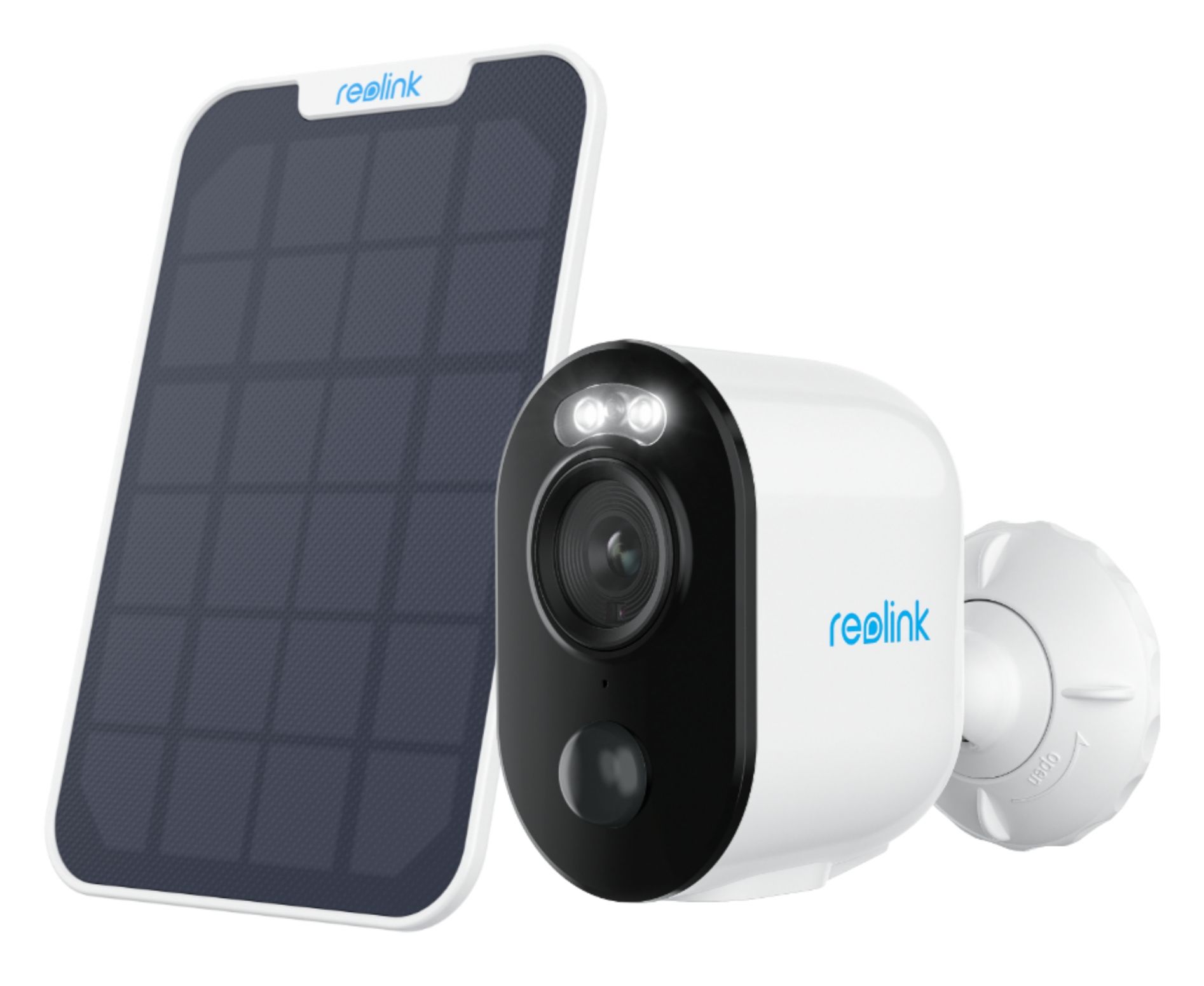 Reolink Argus Series B310 - Outdoor Camera with Solar Panel - 3MP - Wireless - White
