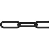 dörner + helmer 138107 Chaîne de signalisation plastique noir 50 m