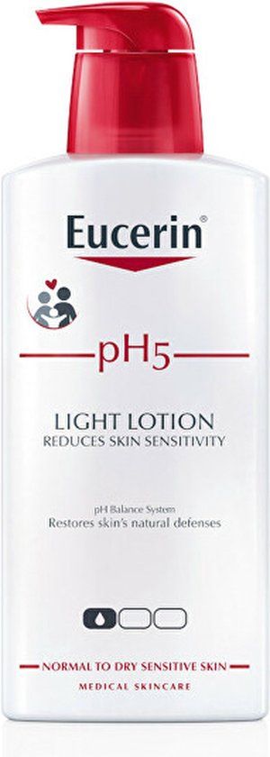 Eucerin Light Body Lotion For Sensitive Skin Ph5 400 Ml